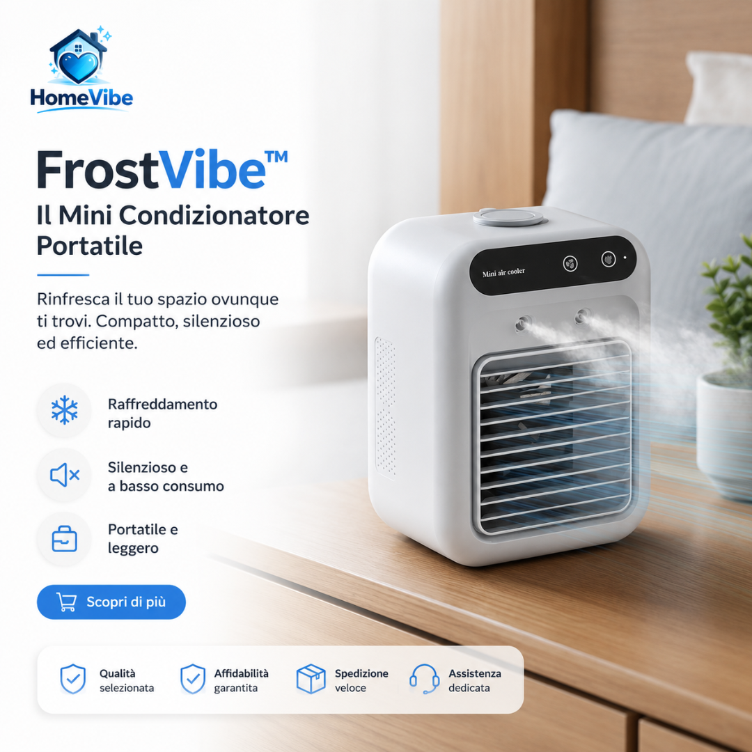 FrostVibe- Il Mini Condizionatore Portatile