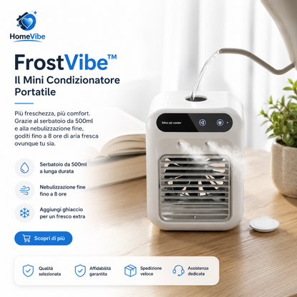 FrostVibe- Il Mini Condizionatore Portatile