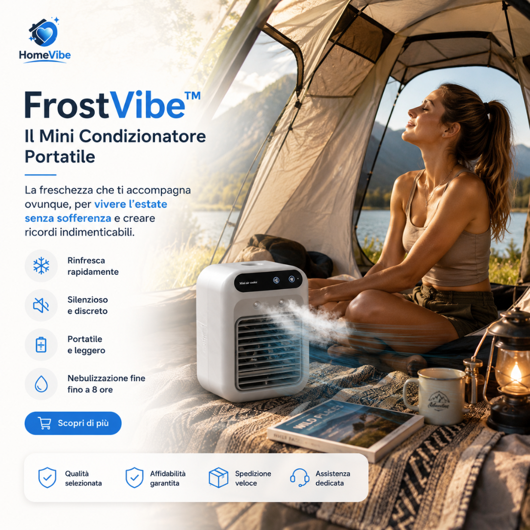 FrostVibe- Il Mini Condizionatore Portatile